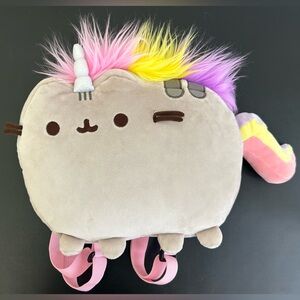 13” PUSHEEN GUNF PLUSH BACKPACK UNICORN